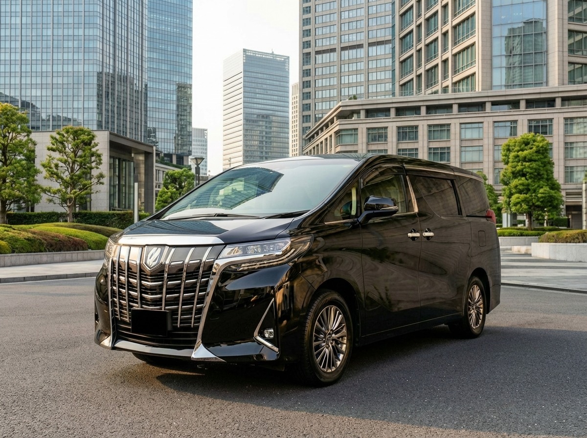 銀座を走るビジネスハイヤー